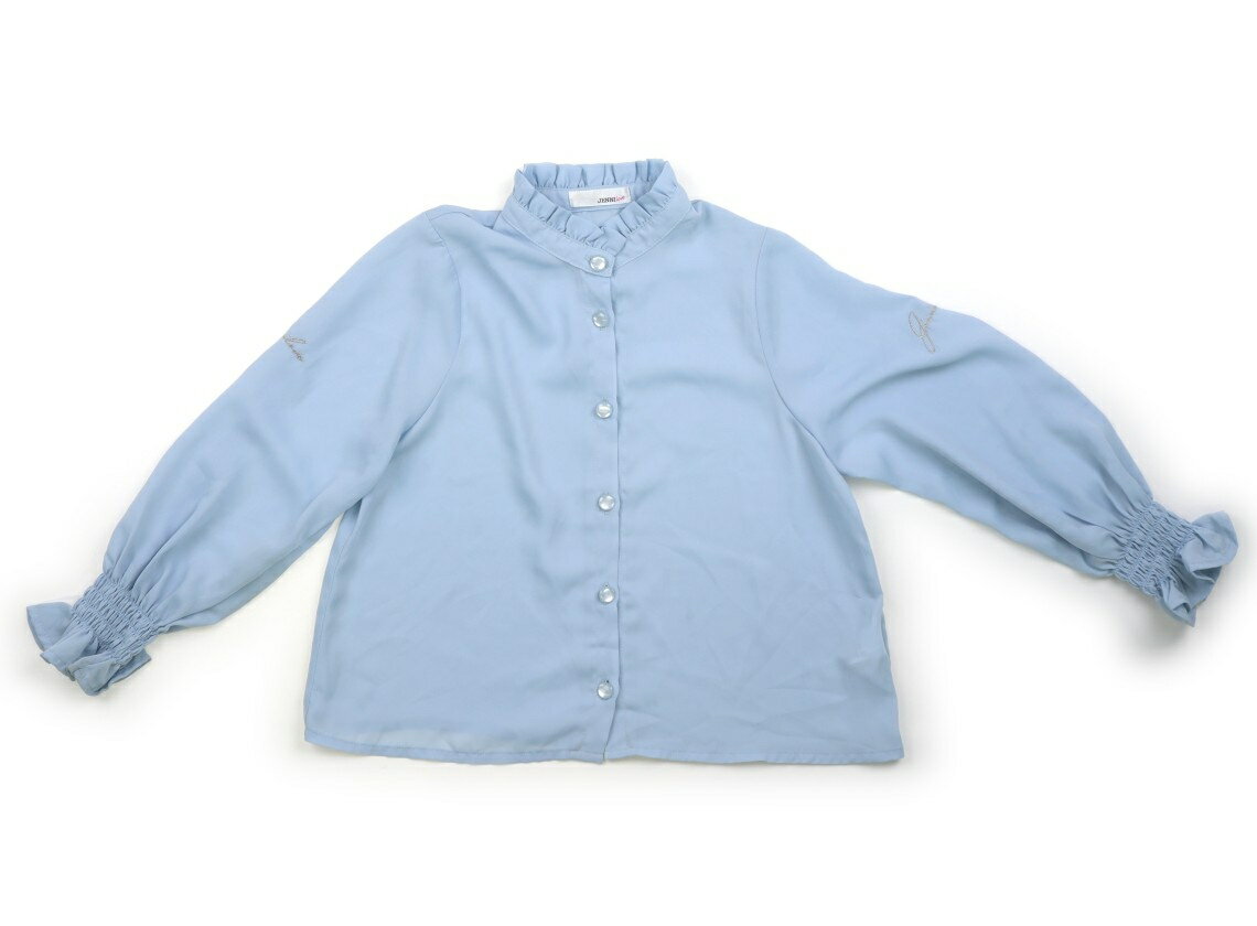 ジェニィ JENNI シャツ・ブラウス 130 女の子 ライトブルー 子供服 ベビー服 キッズ アウトレット ユーズド 【中古】キッズ・ベビー・マタニティ