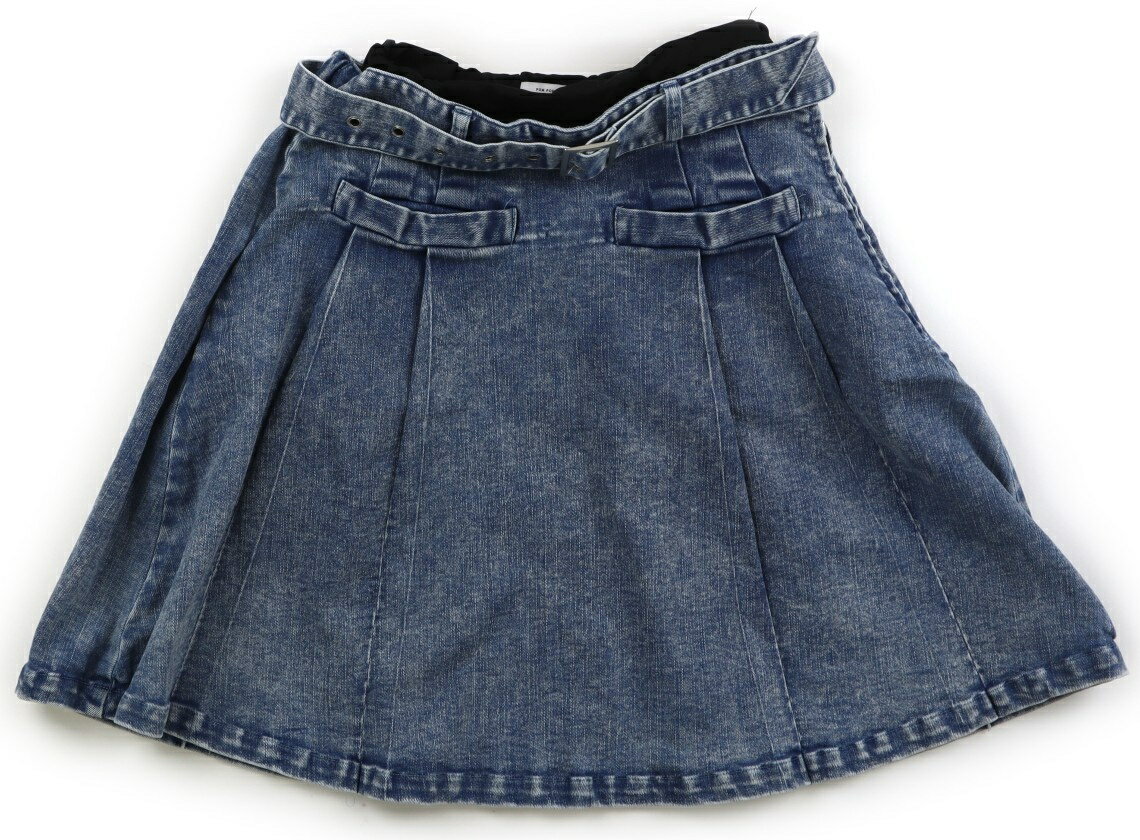 ポンポネット pom ponette スカート 160 女の子 青 子供服 ベビー服 キッズ アウトレット ユーズド 【中古】キッズ・ベビー・マタニティ