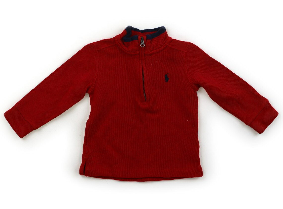 ポロラルフローレン POLO RALPH LAUREN ニット・セーター 80 男の子 レッド 子供服 ベビー服 キッズ アウトレット ユーズド 【中古】キッズ・ベビー・マタニティ