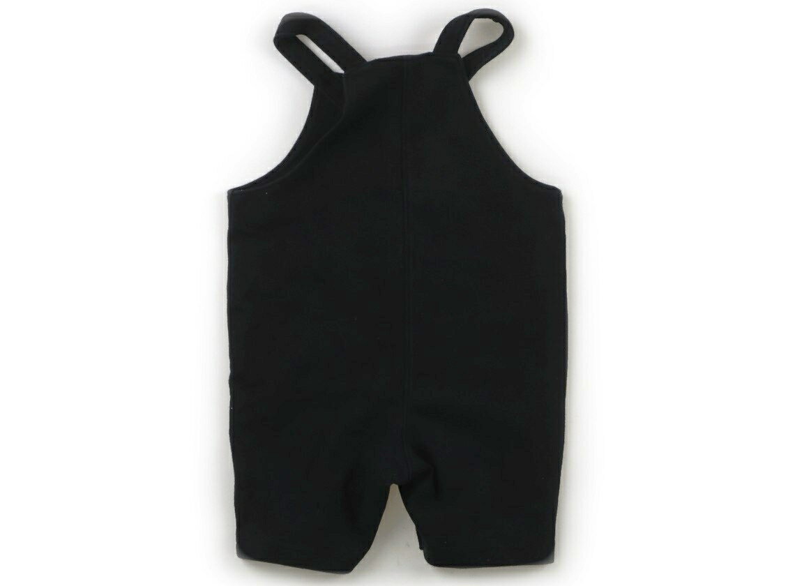 コムサデモード COMME CA DU MODE ベビーオーバーオール 80 男の子 ブラック 子供服 ベビー服 キッズ アウトレット ユーズド 【中古】キッズ・ベビー・マタニティ