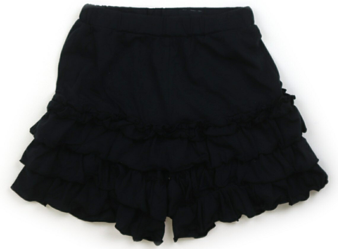 べべ BeBe キュロット 130 女の子 ブラック 子供服 ベビー服 キッズ アウトレット ユーズド 【中古】キッズ・ベビー・マタニティ