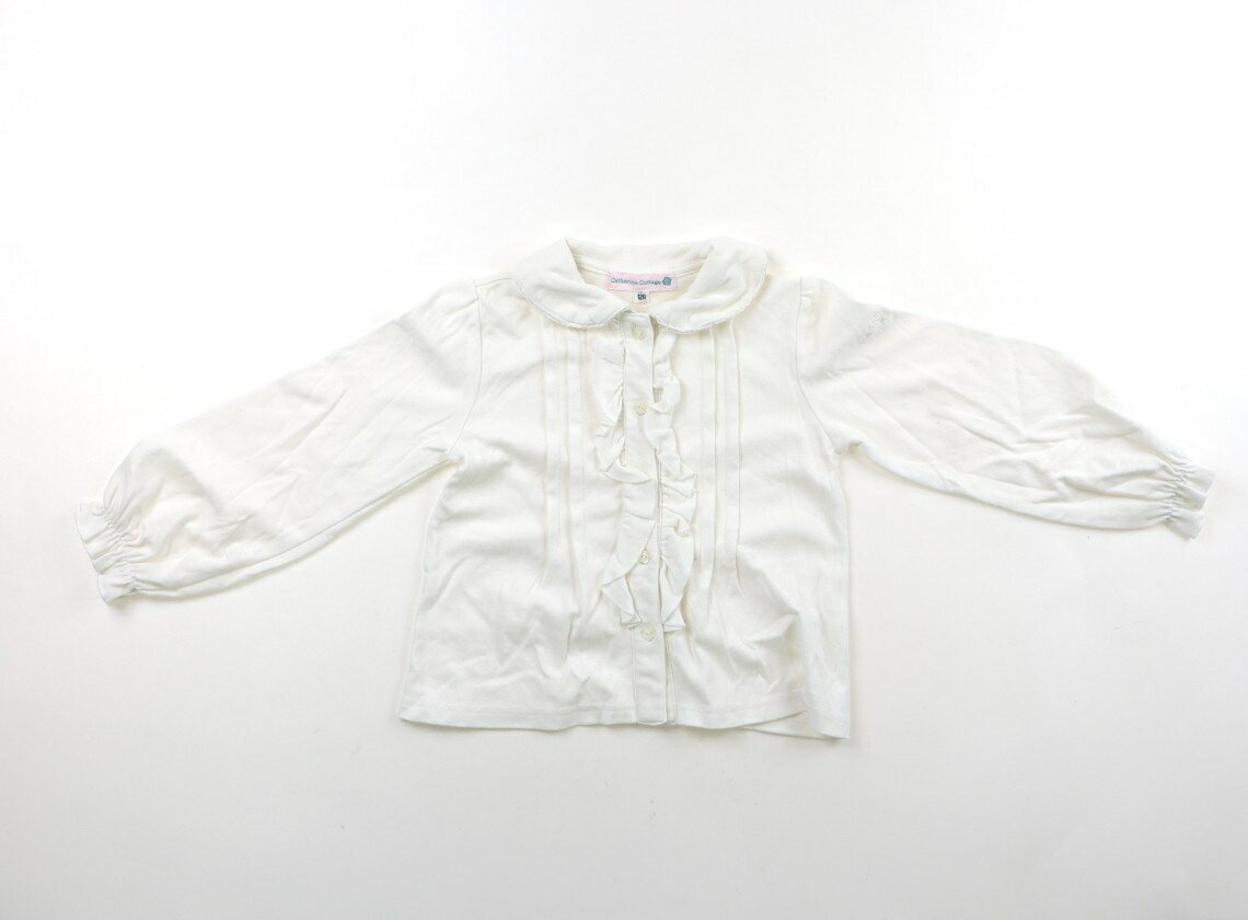 キャサリン・コテージ Catherine Cottage シャツ・ブラウス 120 女の子 白 子供服 ベビー服 キッズ アウトレット ユーズド 【中古】キッズ・ベビー・マタニティ