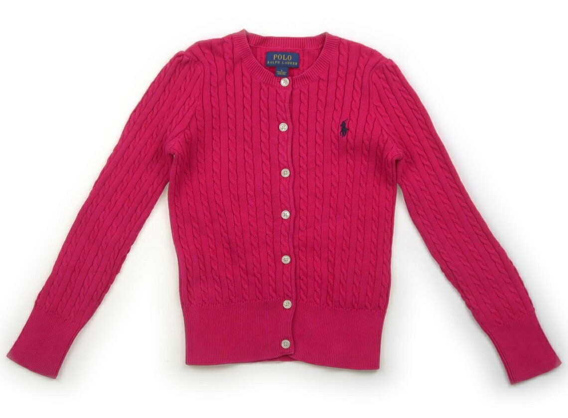 ポロラルフローレン POLO RALPH LAUREN カーディガン 120 女の子 ショッキングピンク 子供服 ベビー服 キッズ アウトレット ユーズド 【中古】キッズ・ベビー・マタニティ