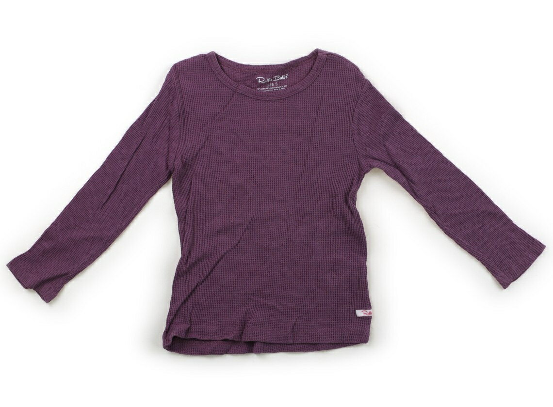 　ブランド 　Ruffle Butts(ラッフルバッツ) 　カテゴリー 　Tシャツ・カットソー 　サイズ 　120サイズ 　色 　パープル 　状態 　★★（返品不可） 　記名 　なし 　ジャンル 　Girl 5サイズ表記。ワッフルカットソー地で、全体に色褪せ・ヨレが目立ちます。外遊びにいかがでしょうか。 ＊【状態】【サイズ】に関しての詳しい説明はこちら
