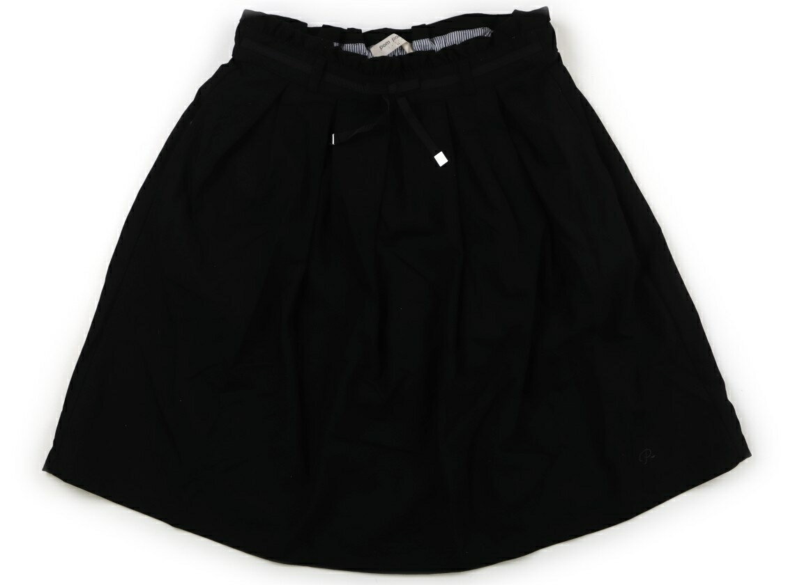 ポンポネット pom ponette スカート 160 女の子 黒 子供服 ベビー服 キッズ アウトレット ユーズド 【中古】キッズ・ベビー・マタニティ