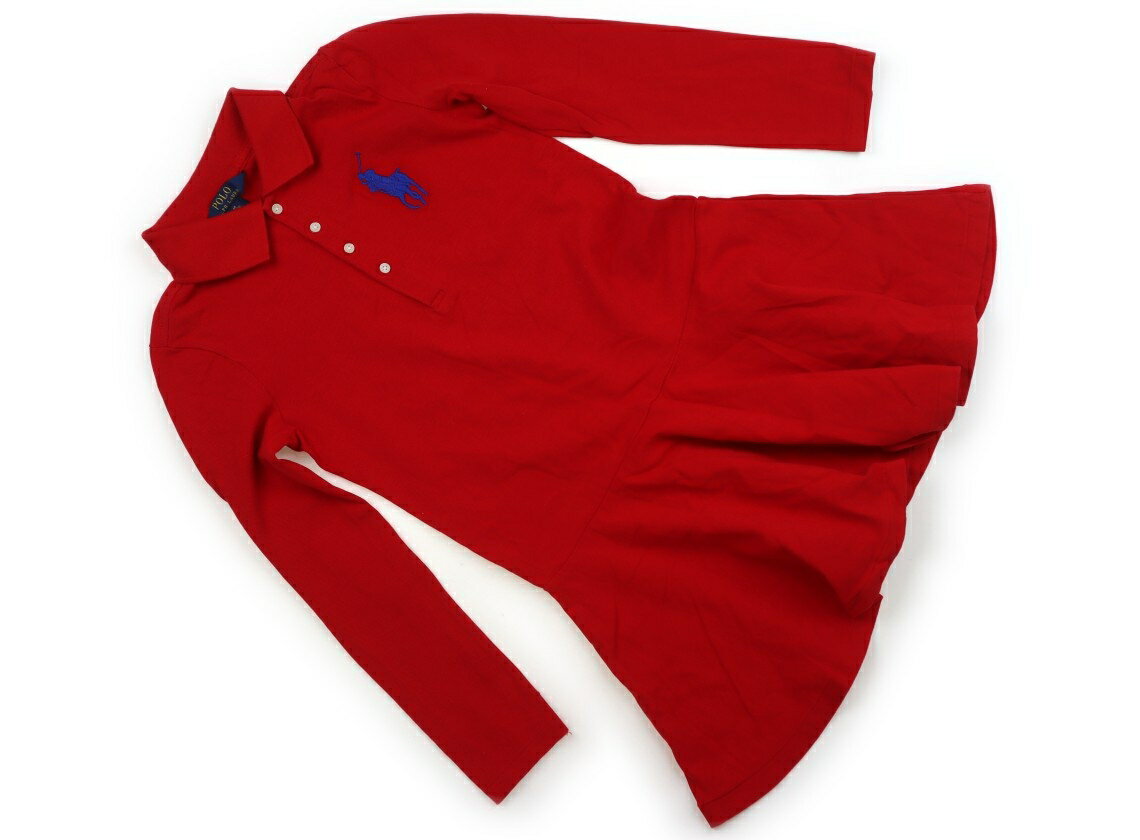 ポロラルフローレン POLO RALPH LAUREN ワンピース 140 男の子 レッド 子供服 ベビー服 キッズ アウトレット ユーズド 【中古】キッズ・ベビー・マタニティ