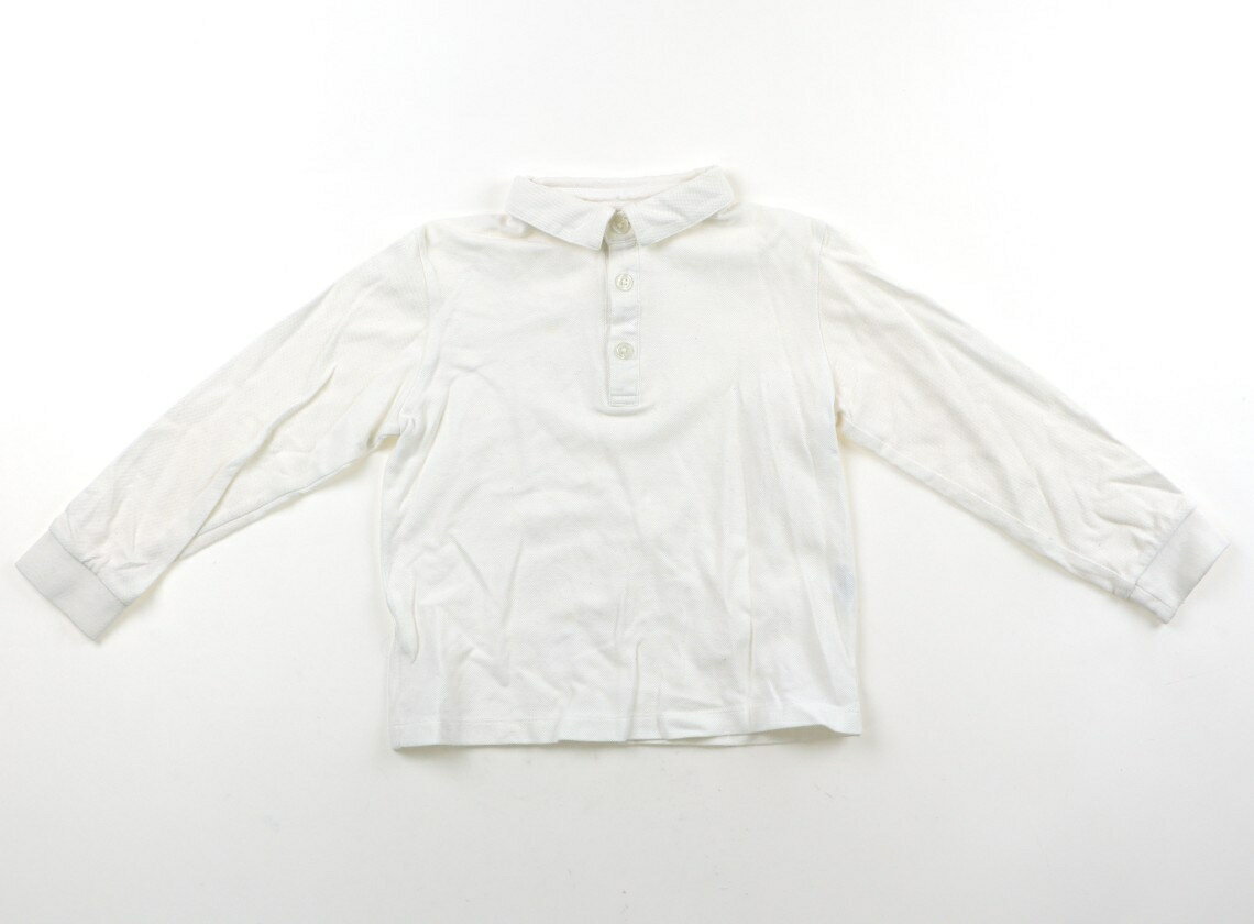 ペアレンツドリーム Parents Dream ポロシャツ 110 男の子 白 子供服 ベビー服 キッズ アウトレット ユーズド 【中古】キッズ・ベビー・マタニティ