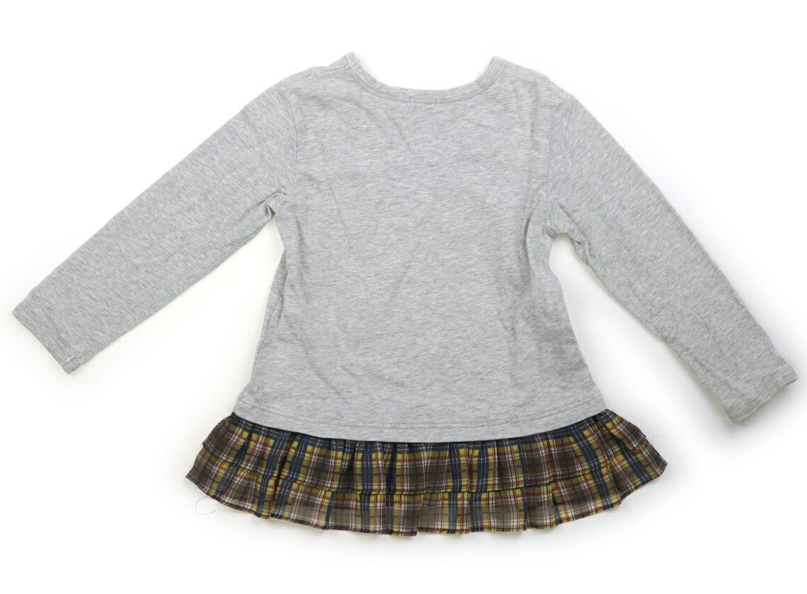 ニットプランナー（KP） Knit Planner(KP) ワンピース 110 女の子 ライトグレー赤・青黄チェック 子供服 ベビー服 キッズ アウトレット ユーズド 【中古】キッズ・ベビー・マタニティ