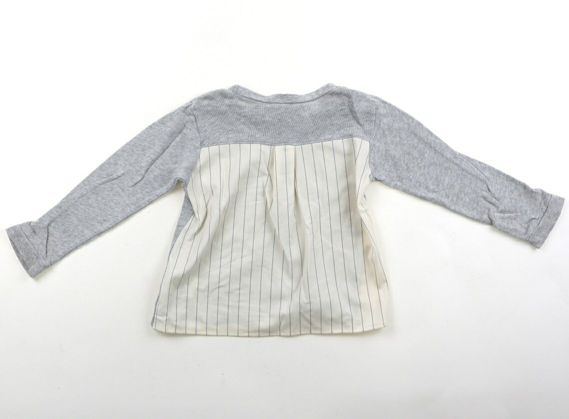 プティマイン petit main トレーナー・プルオーバー 100 女の子 霜降りグレー 子供服 ベビー服 キッズ アウトレット ユーズド 【中古】キッズ・ベビー・マタニティ - Image 2