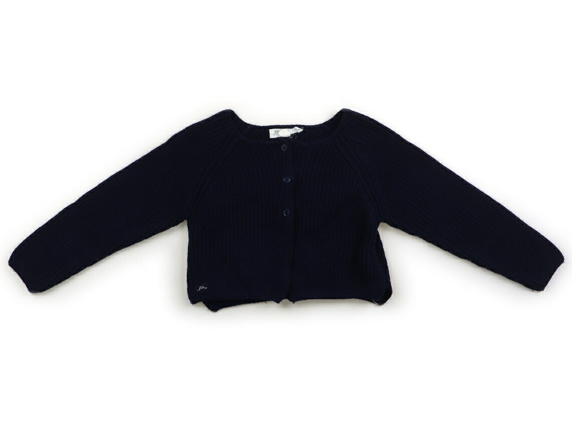 シャトードサーブル Chateau de Sable カーディガン 100 女の子 紺 子供服 ベビー服 キッズ アウトレット ユーズド 【中古】キッズ・ベビー・マタニティ
