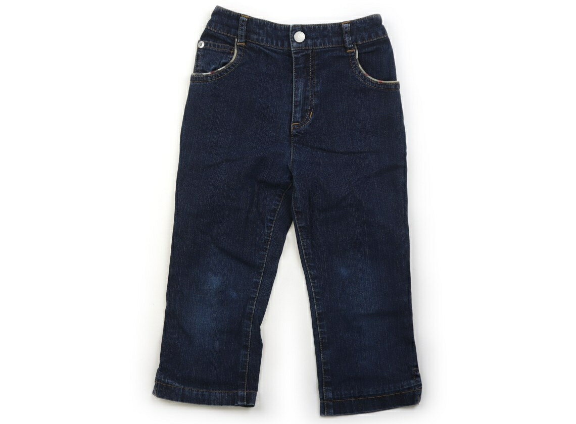 バーバリー BURBERRY ジーンズ 120 女の子 ブルー 子供服 ベビー服 キッズ アウトレット ユーズド 【中古】キッズ・ベビー・マタニティ