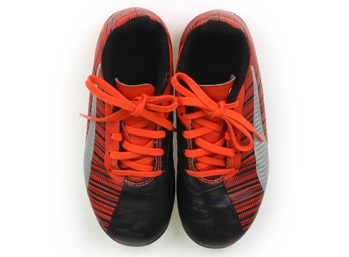 Shoes - プーマ PUMA スニーカー 靴18cm〜 男の子 ネオンオレンジ、黒 子供服 ベビー服 キッズ アウトレット ユーズド 【中古】キッズ・ベビー・マタニティ