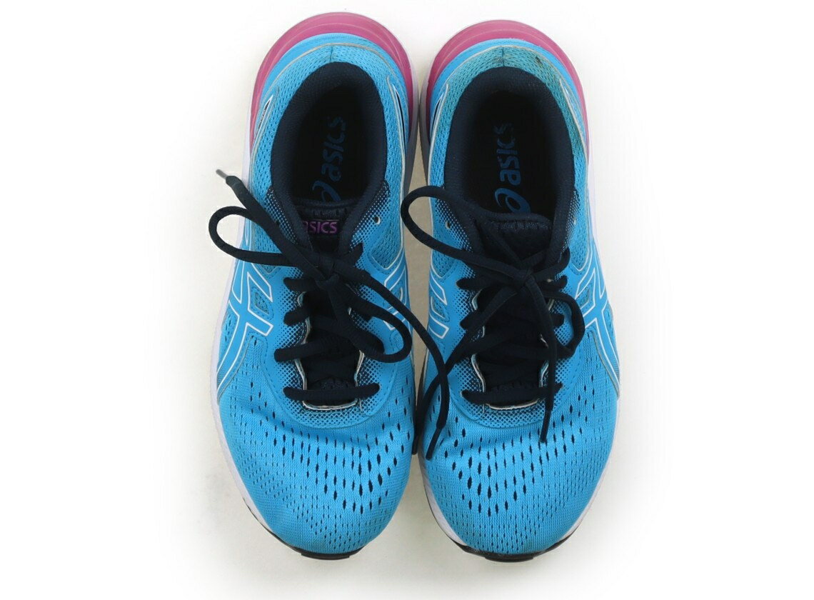 アシックス Asics スニーカー 靴20cm〜 男の子 ブルー、ピオニー 子供服 ベビー服 キッズ アウトレット ユーズド 【中古】キッズ・ベビー・マタニティ