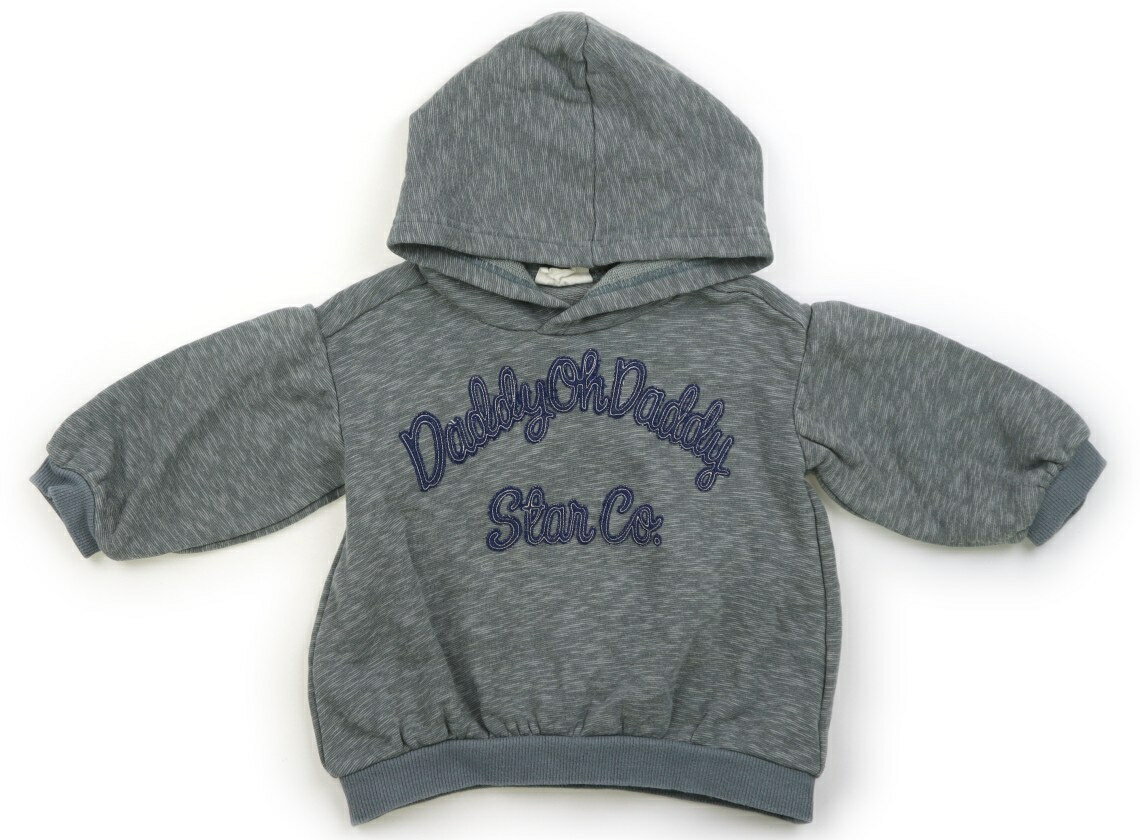 ダディーオーダディー Daddy Oh Daddy パーカー 90 男の子 杢モスグリーン 子供服 ベビー服 キッズ アウトレット ユーズド 【中古】キッズ・ベビー・マタニティ