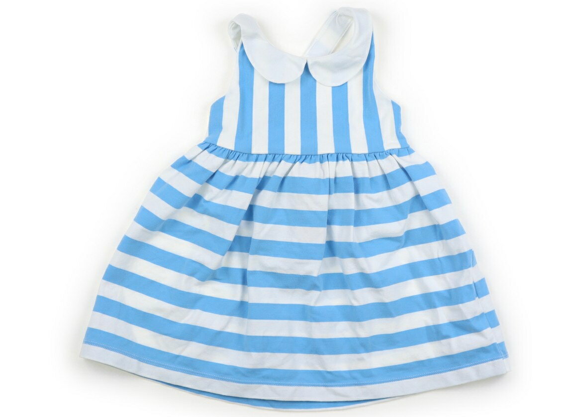 ジャカディ Jacadi ジャンパースカート 80 女の子 水色、白 子供服 ベビー服 キッズ アウトレット ユー..