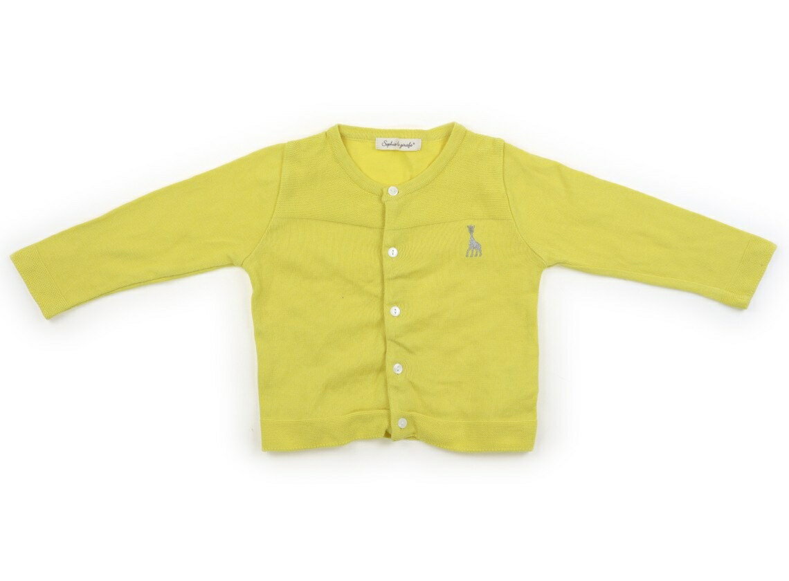 ソフィーラジラフ Sophie la girafe カーディガン 80 男の子 黄色 子供服 ベビー服 キッズ アウトレット ユーズド 【中古】キッズ・ベビー・マタニティ