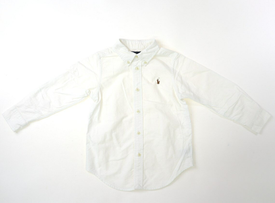 Other - ラルフローレン Ralph Lauren シャツ・ブラウス 110 男の子 ホワイト 子供服 ベビー服 キッズ アウトレット ユーズド 【中古】キッズ・ベビー・マタニティ