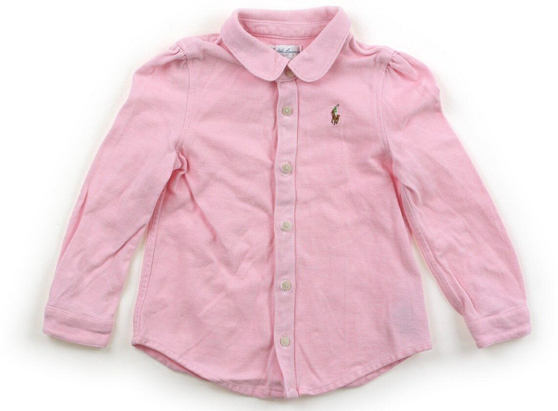 ラルフローレン Ralph Lauren シャツ・ブラウス 90 女の子 ピンク 子供服 ベビー服 キッズ アウトレッ..