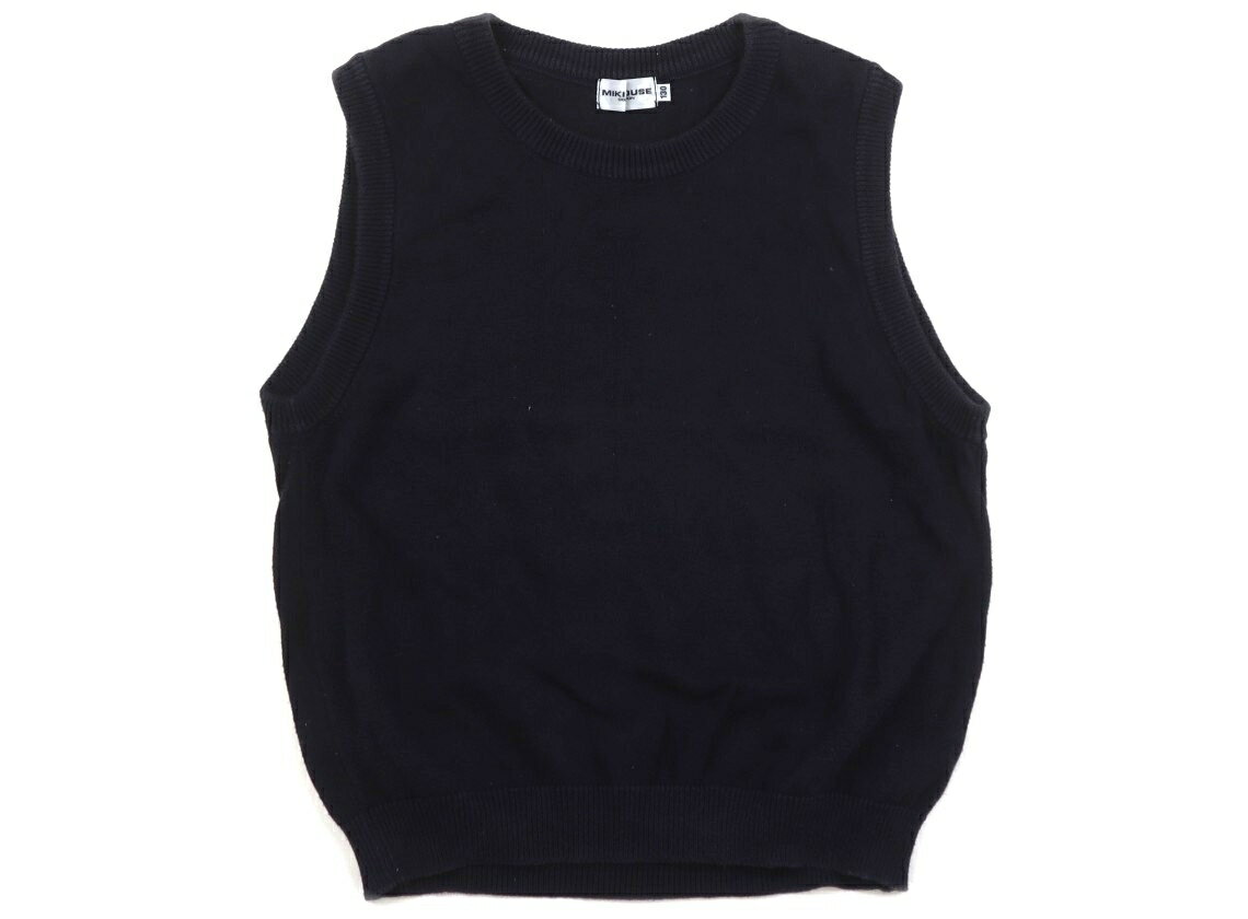 ミキハウス miki HOUSE ベスト 130 男の子 ネイビー 子供服 ベビー服 キッズ アウトレット ユーズド 【中古】キッズ・ベビー・マタニティ