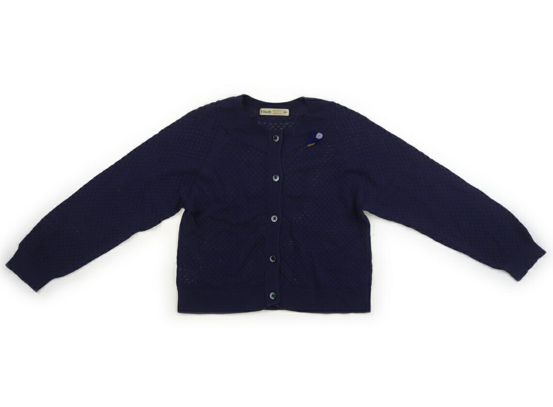 　ブランド 　familiar(ファミリア) 　カテゴリー 　カーディガン 　サイズ 　130サイズ 　色 　ネイビー 　状態 　★★★ 　記名 　なし 　ジャンル 　Girl f.dashです。薄手のコットンニットです。全体にやや毛羽立ち、袖口に薄汚れが見受けられます。 ＊【状態】【サイズ】に関しての詳しい説明はこちら
