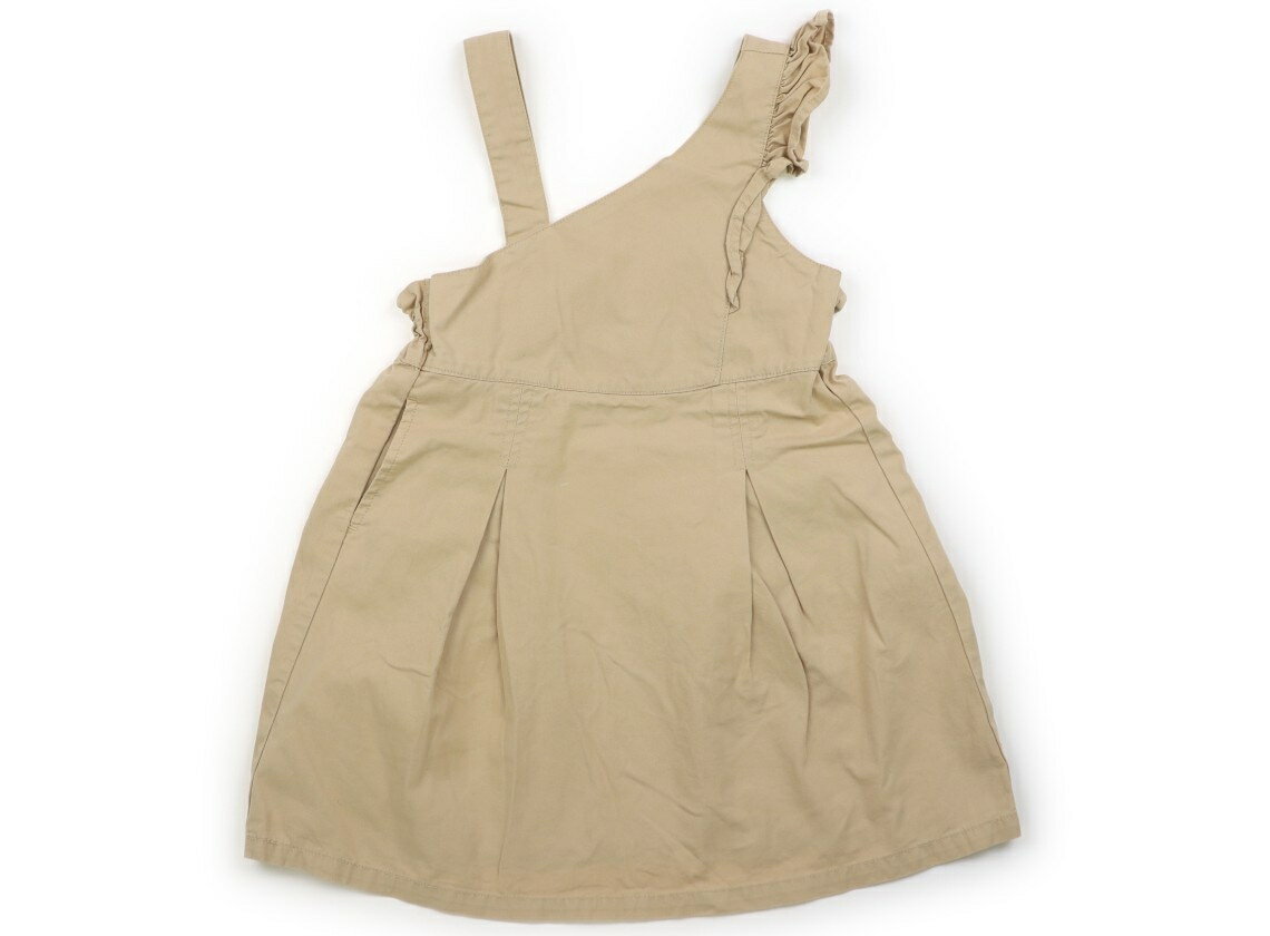 アプレレクール apres les cours ジャンパースカート 110 女の子 ベージュ 子供服 ベビー服 キッズ アウトレット ユーズド 【中古】キッズ・ベビー・マタニティ