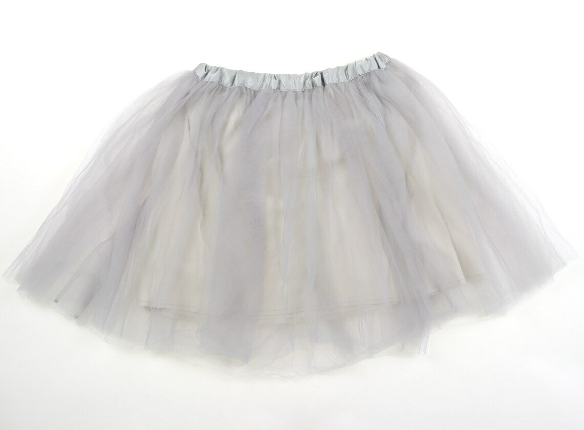 べべ BeBe スカート 130 女の子 シルバーグレー 子供服 ベビー服 キッズ アウトレット ユーズド 【中古】キッズ・ベビー・マタニティ