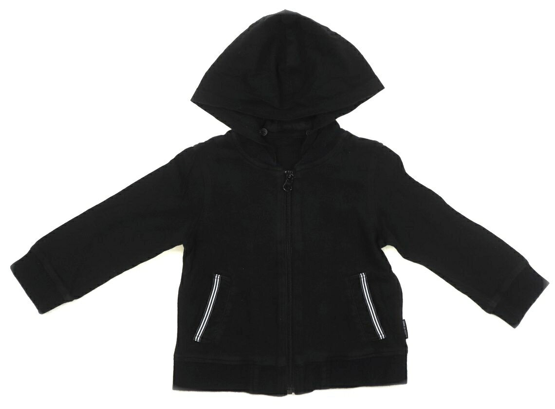 コムサフォセット COMME CA FOSSETTE パーカー 90 男の子 ブラック 子供服 ベビー服 キッズ アウトレット ユーズド 【中古】キッズ・ベビー・マタニティ