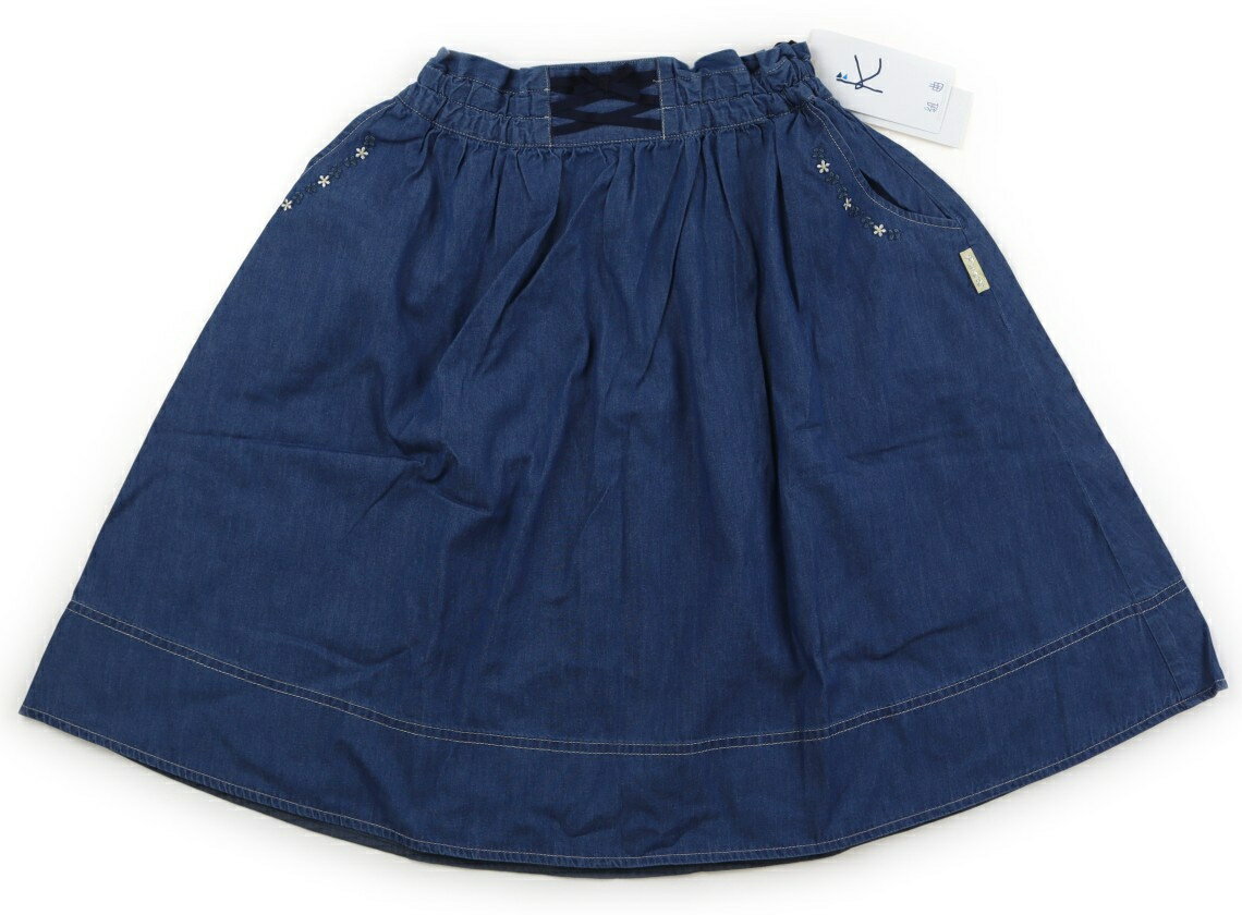 組曲 Kumikyoku スカート 150 女の子 ブルーダンガリー 子供服 ベビー服 キッズ アウトレット ユーズド 【中古】キッズ・ベビー・マタニティ