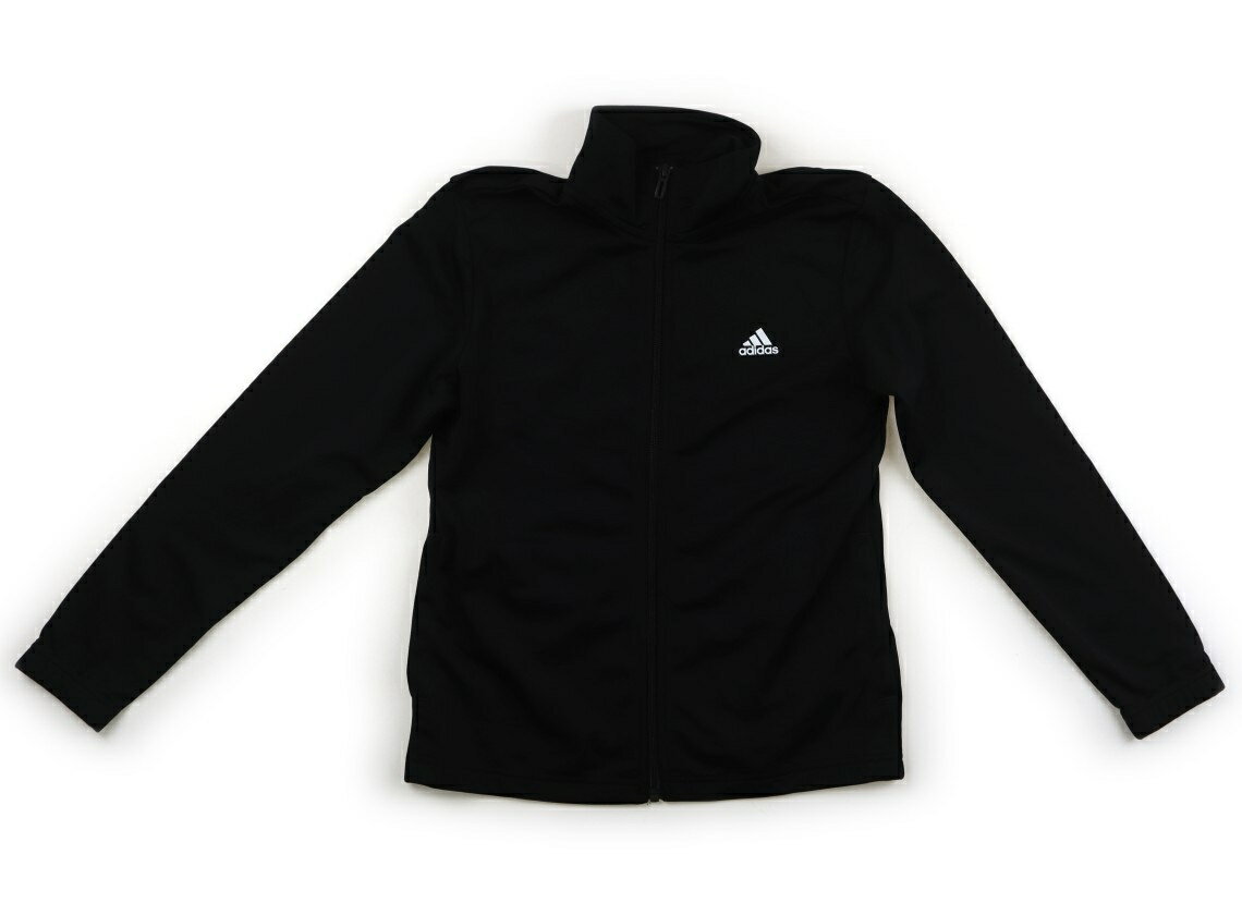 　ブランド 　Adidas(アディダス) 　カテゴリー 　ジップアップトレーナー 　サイズ 　150サイズ 　色 　黒 　状態 　★★★★ 　記名 　あり（タグ） 　ジャンル 　Boy 微裏起毛です。目立った汚れのない良品です。 ＊【状態】【サイズ】に関しての詳しい説明はこちら