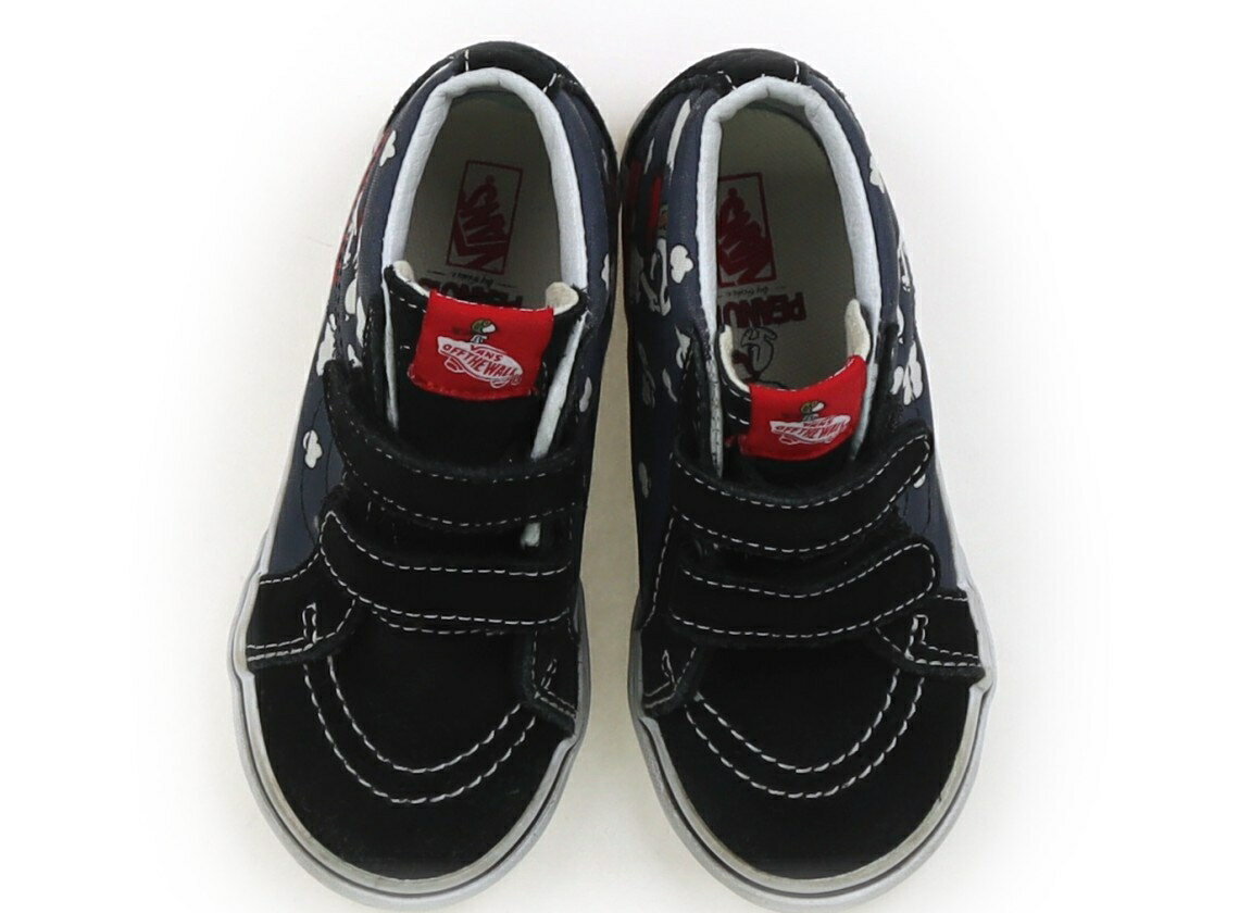 ヴァンズ VANS スニーカー 靴14cm〜 男の子 ブラック・ブルー・スヌーピー 子供服 ベビー服 キッズ アウトレット ユーズド 【中古】キッズ・ベビー・マタニティ