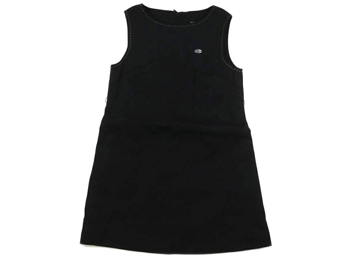 べべ BeBe ジャンパースカート 100 女の子 ブラック 子供服 ベビー服 キッズ アウトレット ユーズド 【中古】キッズ・ベビー・マタニティ
