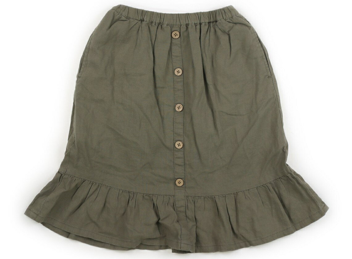 ビーミングバイビームス B:MING by BEAMS スカート 120 女の子 カーキ 子供服 ベビー服 キッズ アウトレット ユーズド 【中古】キッズ・ベビー・マタニティ