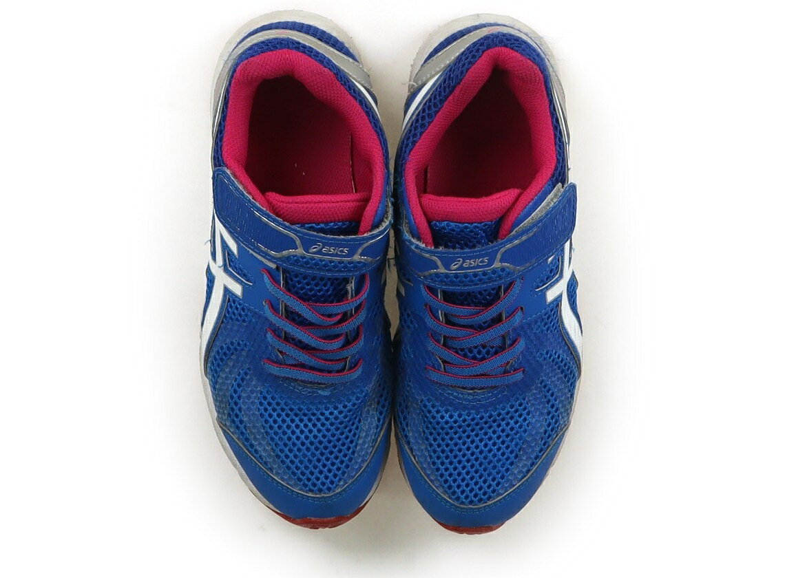 　ブランド 　Asics(アシックス) 　カテゴリー 　スニーカー 　サイズ 　靴20cm〜 　色 　青　ピンク 　状態 　★★★ 　記名 　なし 　ジャンル 　Boy 22.5cm。踵などに擦れがありますが、まだまだお使いいただけます。 ＊【状態】【サイズ】に関しての詳しい説明はこちら