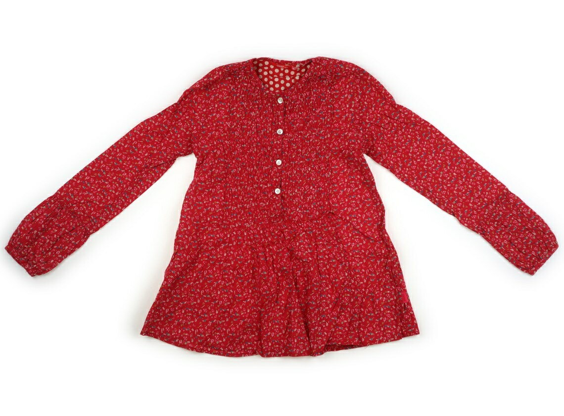 Rakuten - オイリリー Oilily シャツ・ブラウス 140 女の子 赤、ピンク・青の花柄 子供服 ベビー服 キッズ アウトレット ユーズド 【中古】キッズ・ベビー・マタニティ