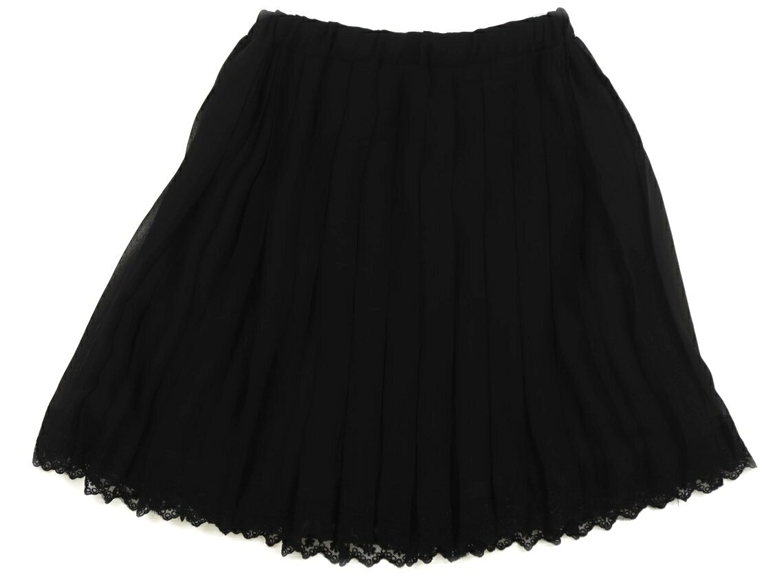 コムサイズム COMME CA ISM スカート 150 女の子 ブラック 子供服 ベビー服 キッズ アウトレット ユーズド 【中古】キッズ・ベビー・マタニティ