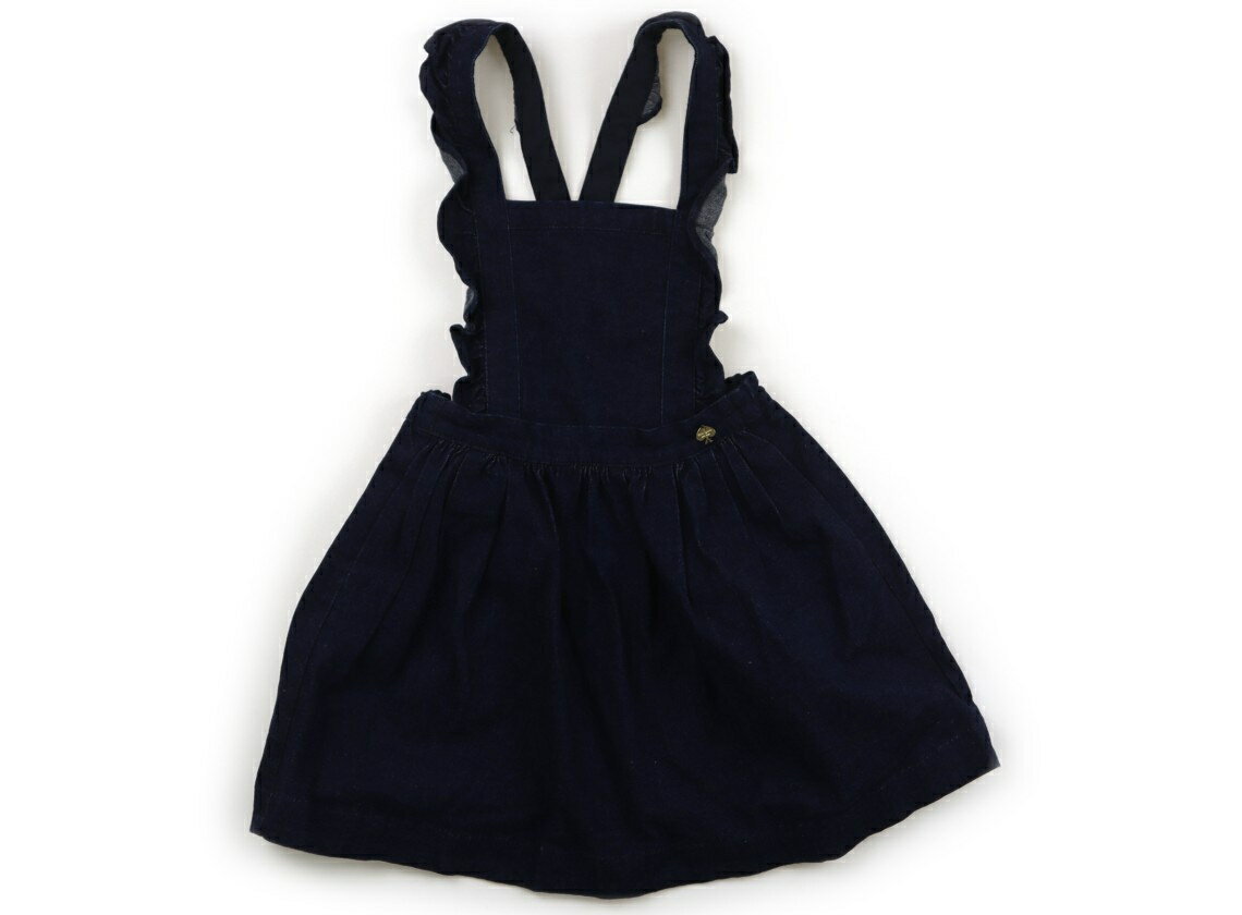 ケイトスペード Kate Spade ジャンパースカート 130 女の子 紺 子供服 ベビー服 キッズ アウトレット ..