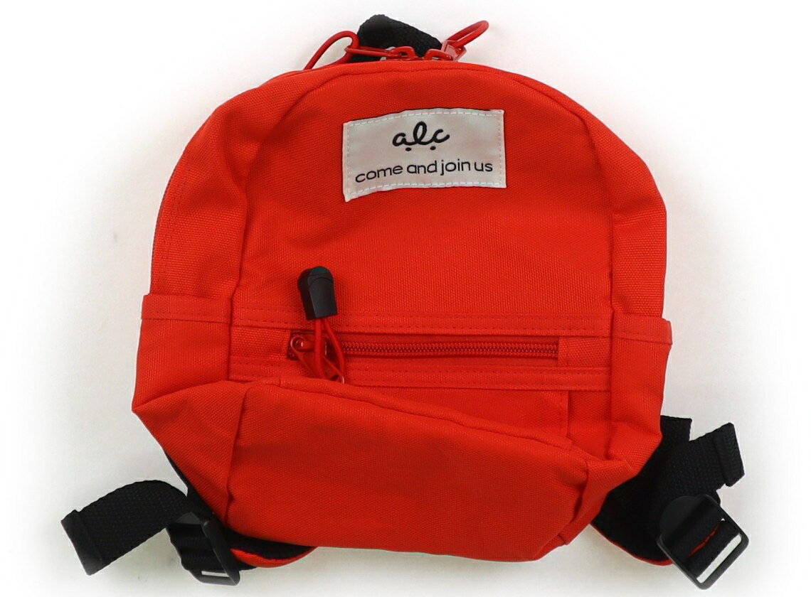 アプレレクール apres les cours リュックサック ベビー用品 男の子 オレンジ、黒 子供服 ベビー服 キッズ アウトレット ユーズド 【中古】キッズ・ベビー・マタニティ