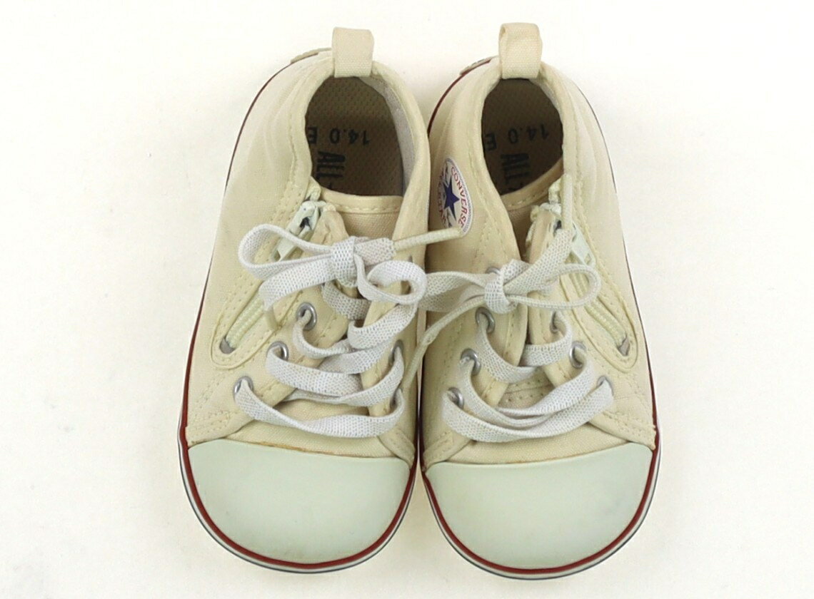 Rakuten - コンバース CONVERSE スニーカー 靴14cm〜 男の子 アイボリー 子供服 ベビー服 キッズ アウトレット ユーズド 【中古】キッズ・ベビー・マタニティ