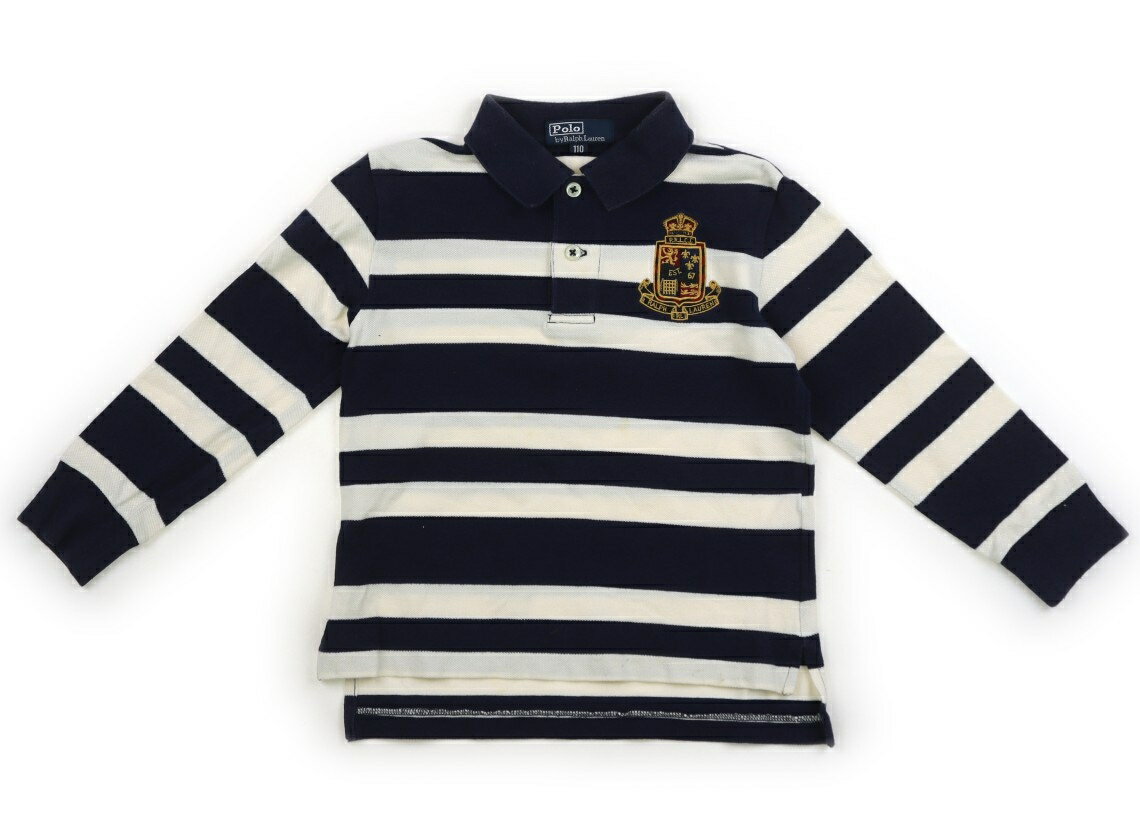 　ブランド 　POLO RALPH LAUREN(ポロラルフローレン) 　カテゴリー 　ポロシャツ 　サイズ 　110サイズ 　色 　ネイビー、白ボーダー 　状態 　★★（返品不可） 　記名 　なし 　ジャンル 　Boy 胸に複数のシミがあり、襟に色褪せが見られますが、普段使いにいかがでしょうか。 ＊【状態】【サイズ】に関しての詳しい説明はこちら