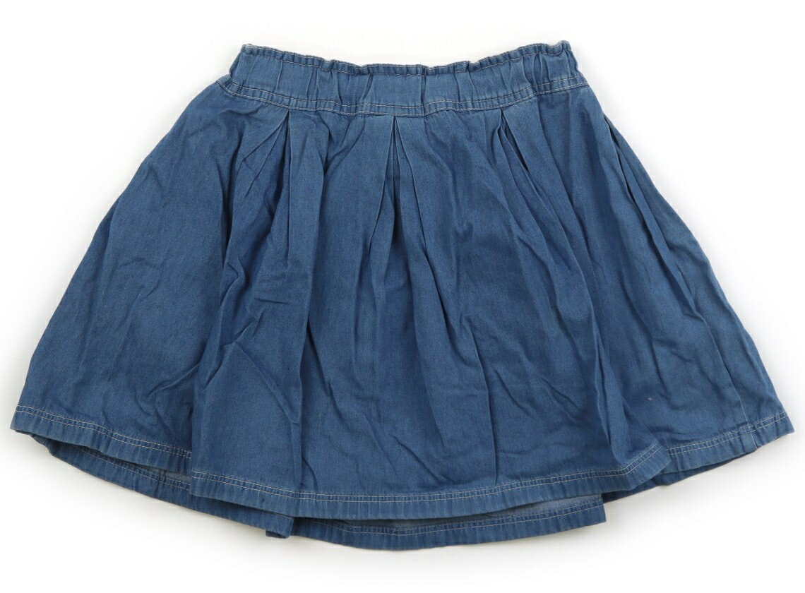 メゾピアノ mezzo piano スカート 140 女の子 水色 子供服 ベビー服 キッズ アウトレット ユーズド 【中古】キッズ・ベビー・マタニティ