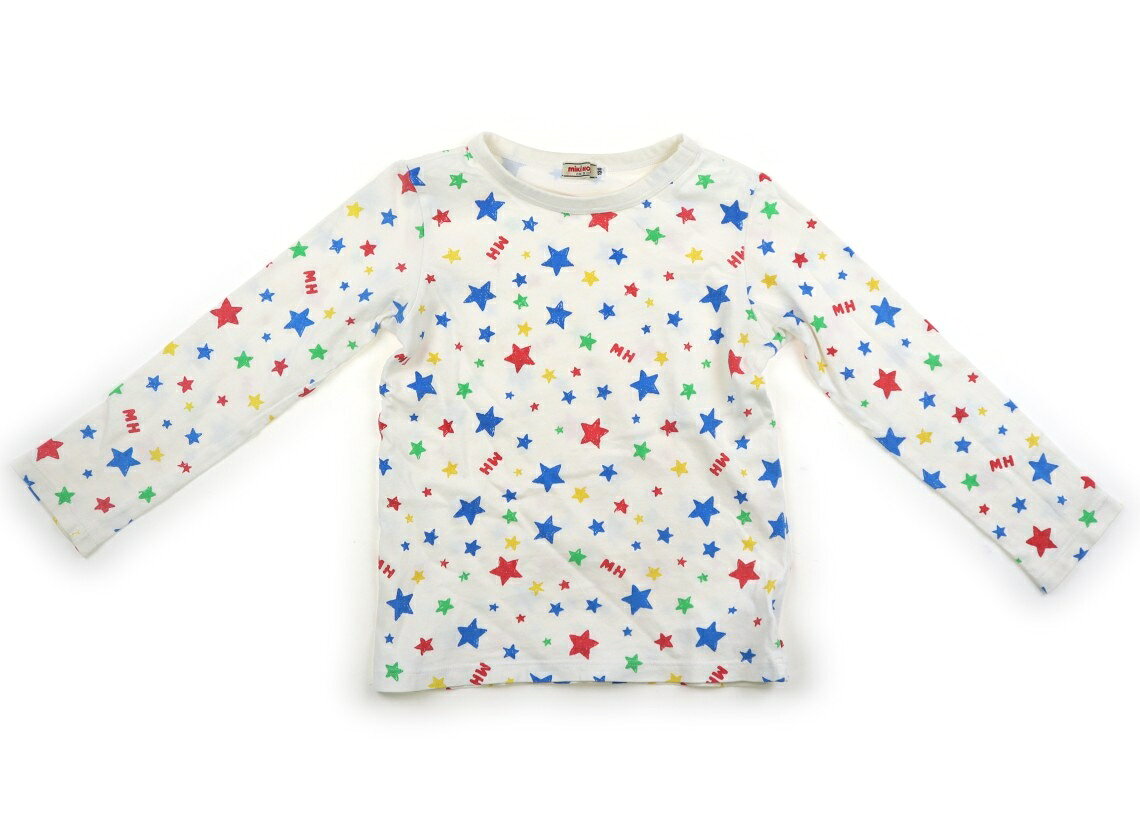 ミキハウス miki HOUSE パジャマ 130 男の子 生成り・赤青黄プリント 子供服 ベビー服 キッズ アウトレット ユーズド 【中古】キッズ・ベビー・マタニティ(4.0)