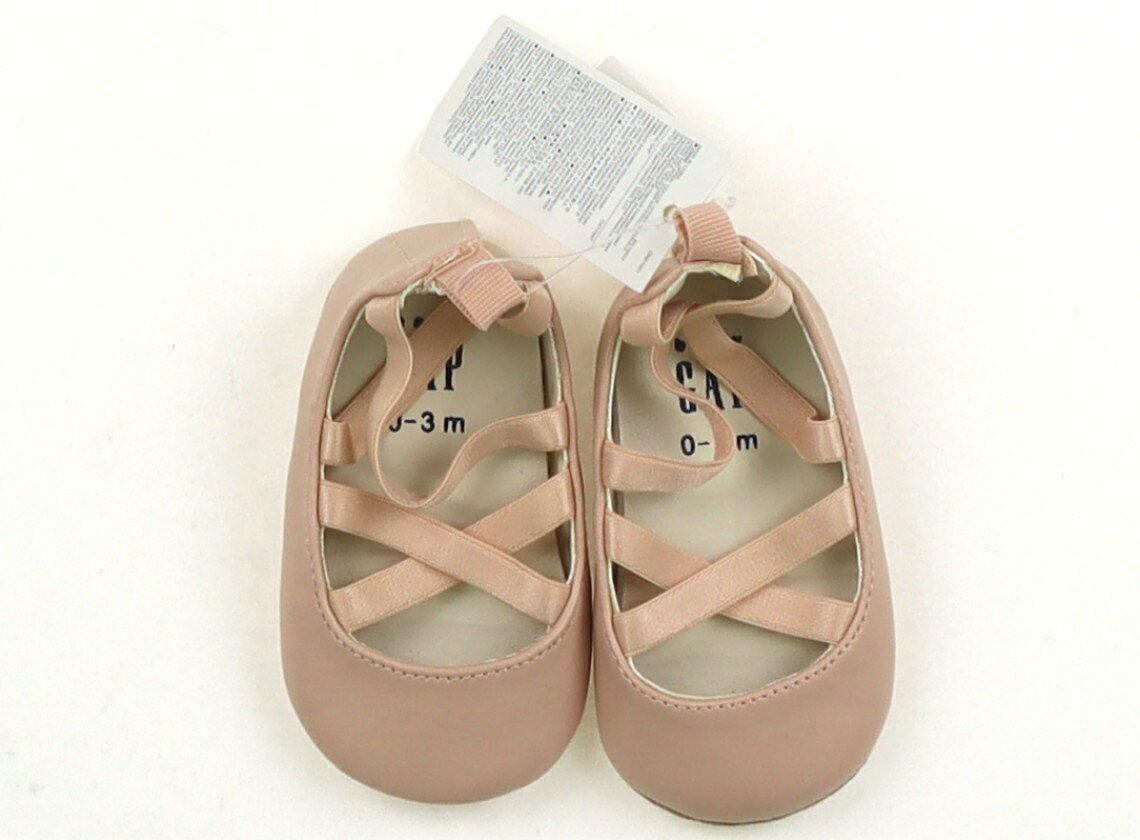 Casual Shoes - ギャップ GAP フラットシューズ・スリッポン 靴ベビー12cm以下 女の子 ピーチピンク 子供服 ベビー服 キッズ アウトレット ユーズド 【中古】キッズ・ベビー・マタニティ