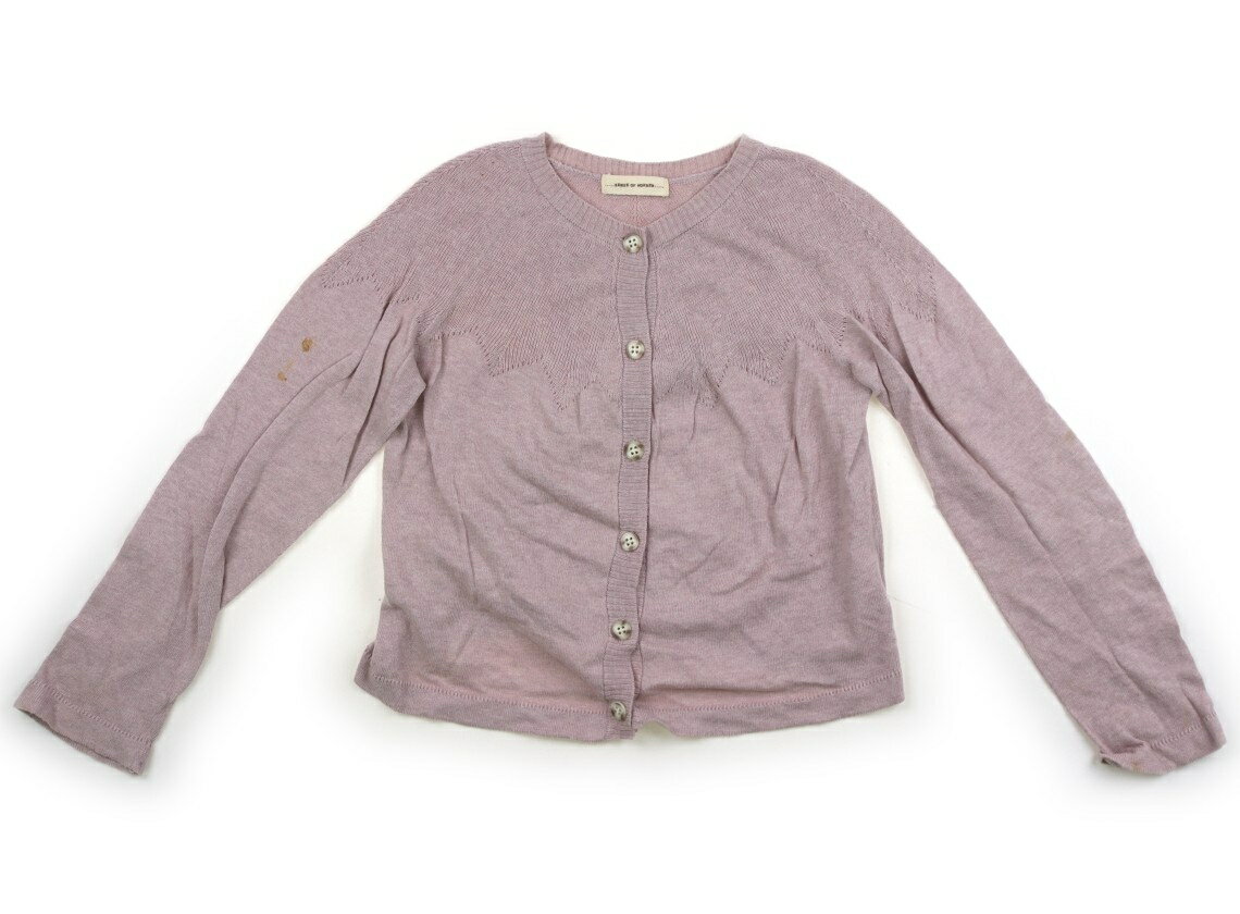 センスオブワンダー Sense of Wonder カーディガン 120 女の子 くすみピンク 子供服 ベビー服 キッズ アウトレット ユーズド 【中古】キッズ・ベビー・マタニティ