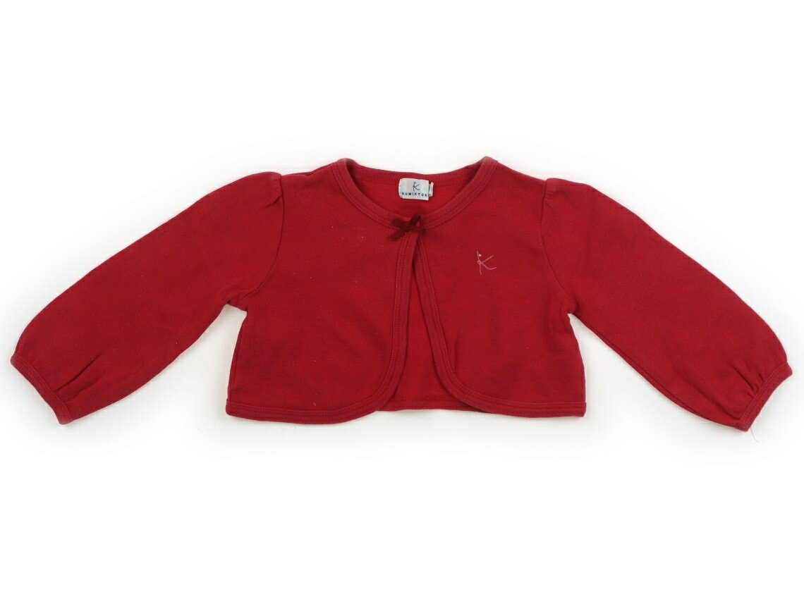 組曲 Kumikyoku カーディガン 70 女の子 赤 子供服 ベビー服 キッズ アウトレット ユーズド 【中古】キッズ・ベビー・マタニティ