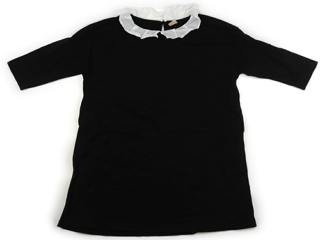 Rakuten - プティマイン petit main ワンピース 130 女の子 ブラック 子供服 ベビー服 キッズ アウトレット ユーズド 【中古】キッズ・ベビー・マタニティ