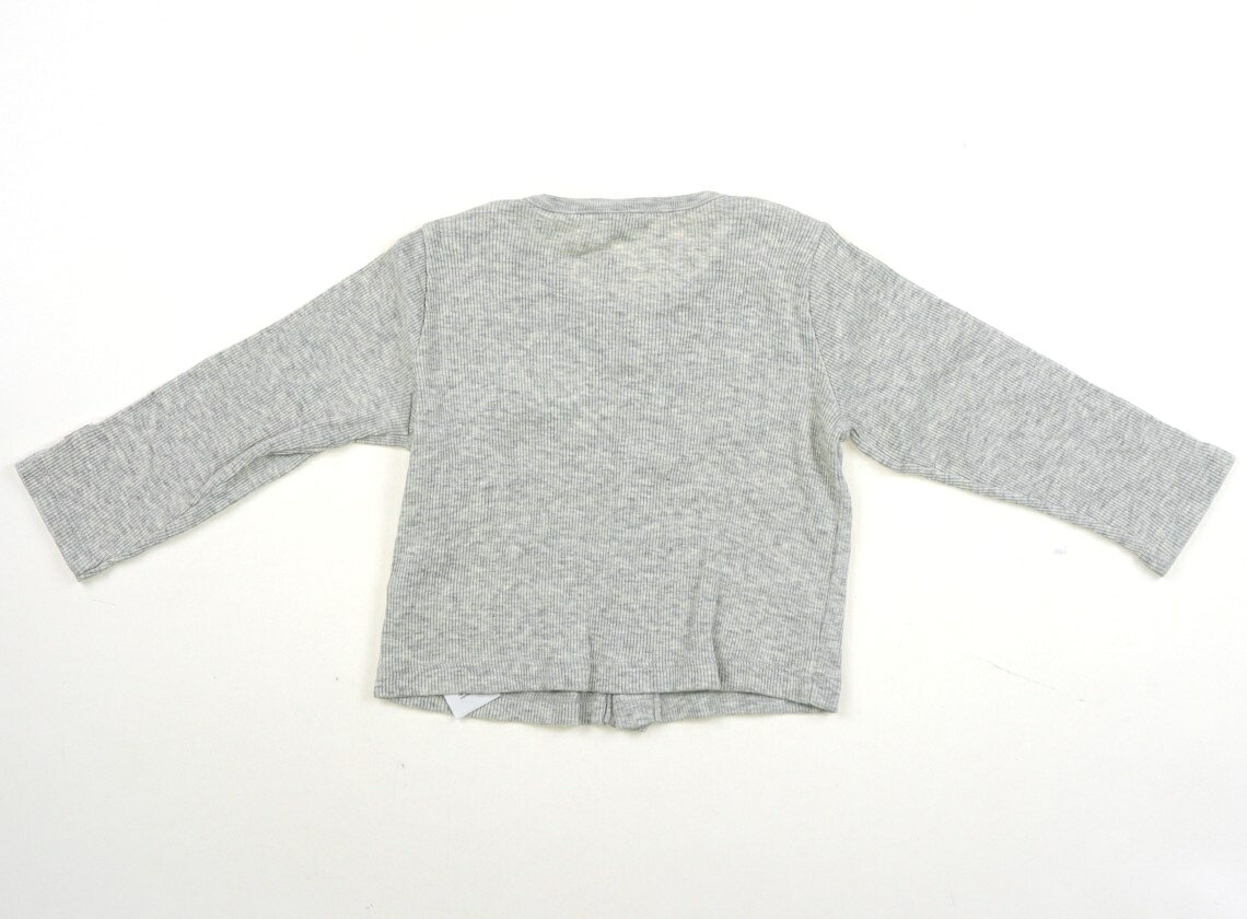 プチバトー PETIT BATEAU カーディガン 70 男の子 グレー 子供服 ベビー服 キッズ ...
