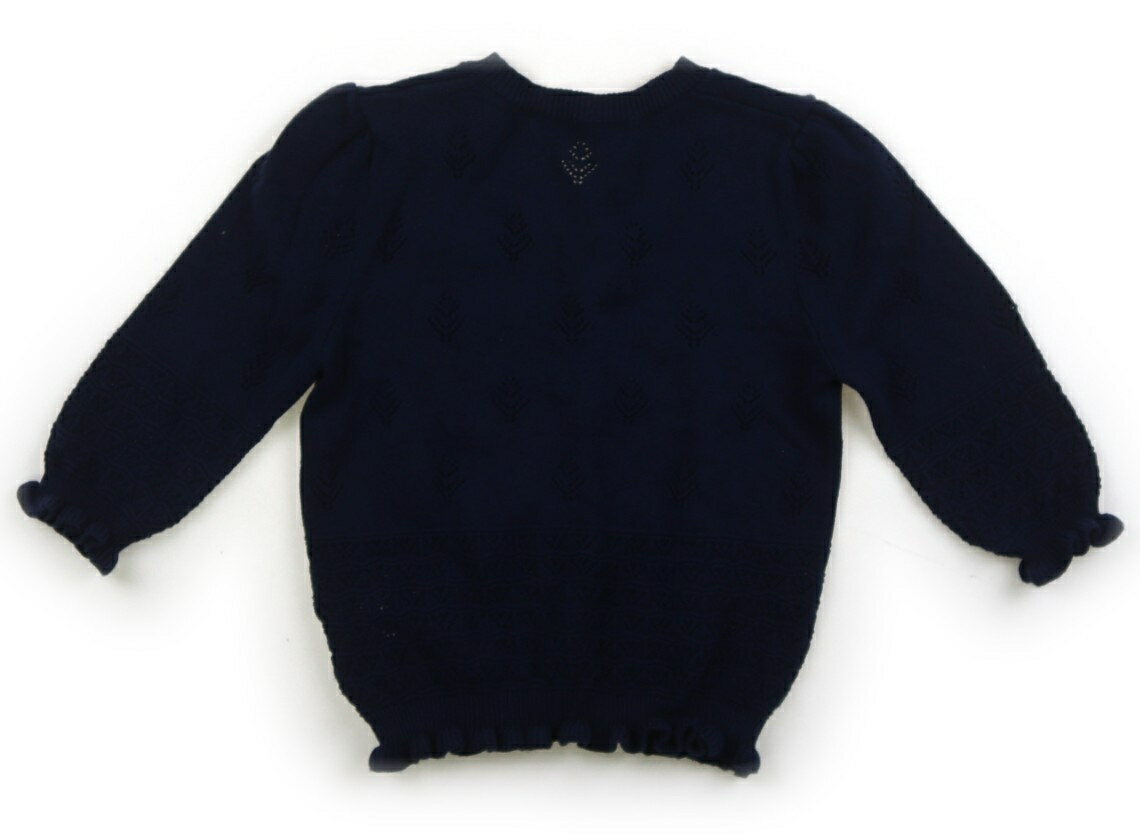 ズッパディズッカ Zuppa di Zucca カーディガン 80 女の子 ネイビー 子供服 ベビー服 キッズ アウトレット ユーズド 【中古】キッズ・ベビー・マタニティ