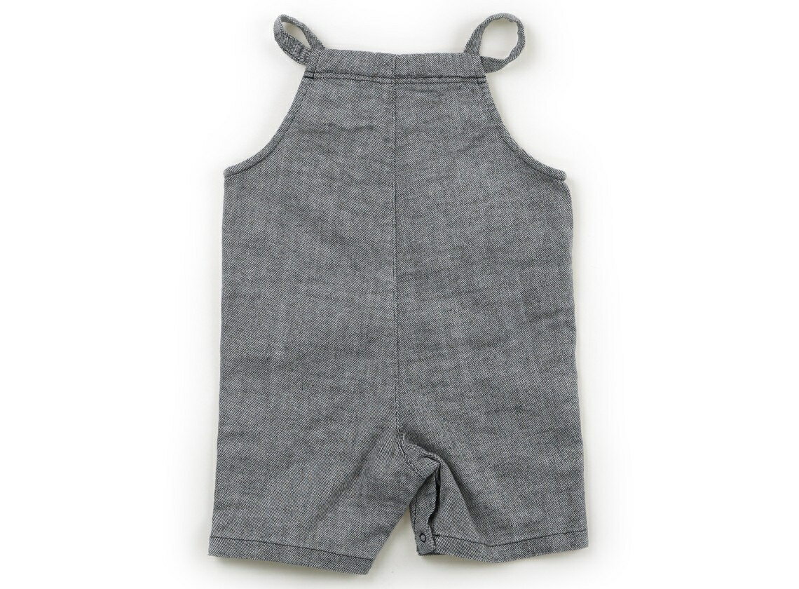コムサデモード COMME CA DU MODE ベビーオーバーオール 80 男の子 グレー系 子供服 ベビー服 キッズ アウトレット ユーズド 【中古】キッズ・ベビー・マタニティ