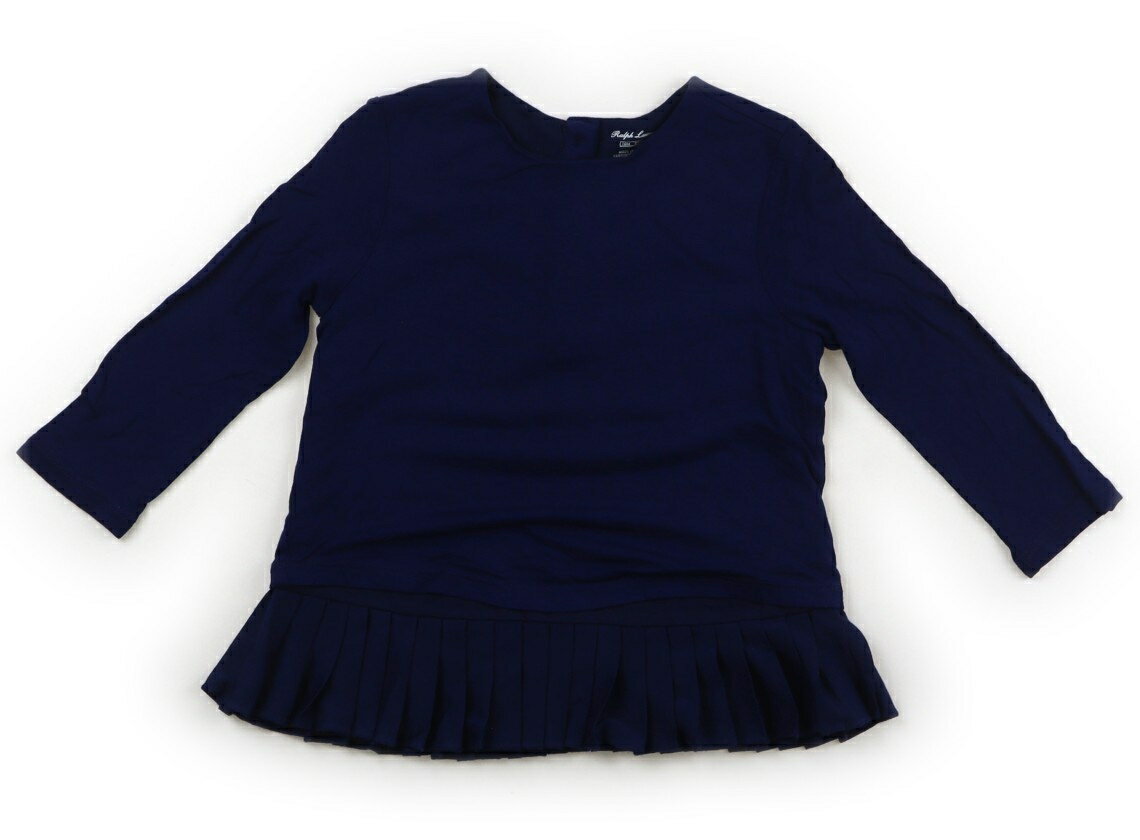 ラルフローレン Ralph Lauren Tシャツ・カットソー 80 女の子 ネイビー 子供服 ベビー服 キッズ アウトレット ユーズド 【中古】キッズ・ベビー・マタニティ