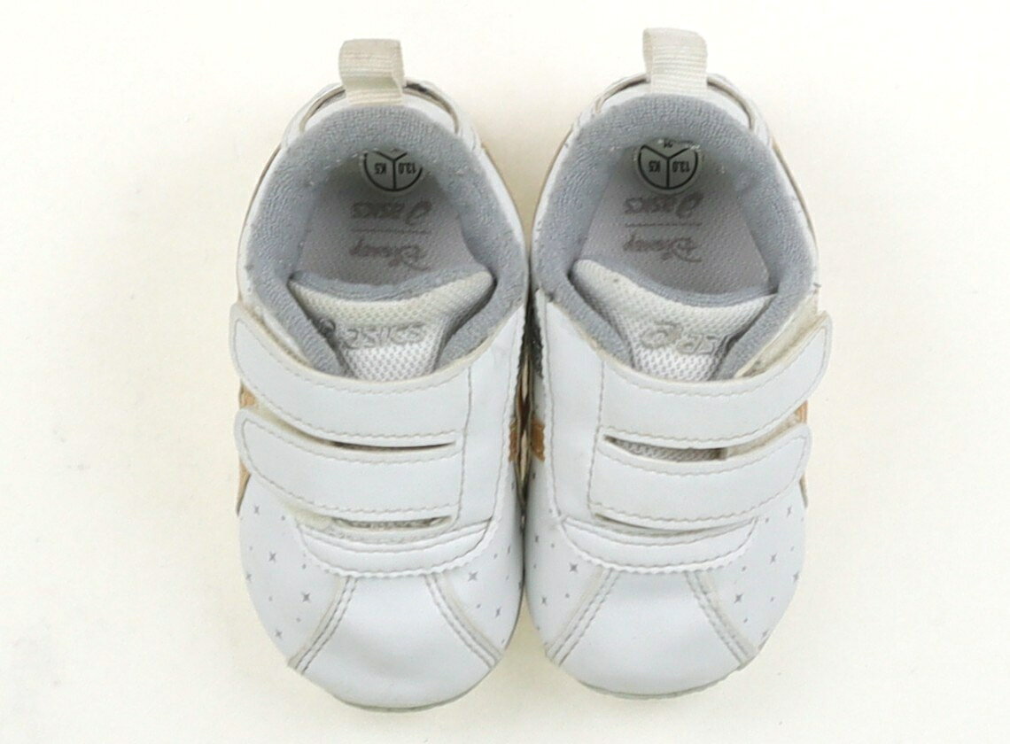 アシックス Asics スニーカー 靴13cm〜 女の子 ホワイト・ディズニープリンセス 子供服 ベビー服 キッズ アウトレット ユーズド 【中古】キッズ・ベビー・マタニティ